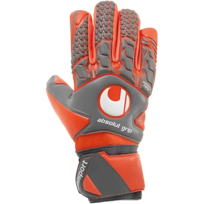 Produktbild von uhlsport Aerored Absolutgrip HN Torwarthandschuhe dark grau/fluo rot/weiß 8.5