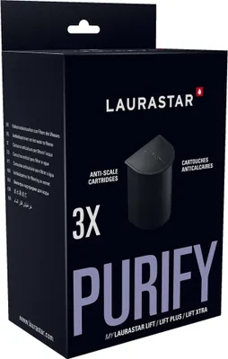 Immagine prodotto di Cartucce anticalcare Laurastar Set di 3 filtri per acqua trasparenti Lift/IZZI