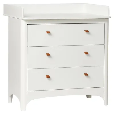 Produktbild von Leander Classic Wickelaufsatzplatte - White | Wickelaufsatzplatten