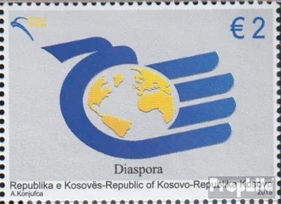 Produktbild von Briefmarken Kosovo 2015 Mi 320 (kompl.Ausg.) postfrisch Diaspora