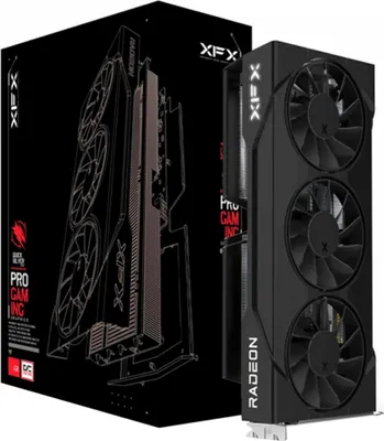 Produktbild von XFX Radeon RX 9060 XT Swift OC Triple Fan, Grafikkarte, (RDNA4, GDDR6