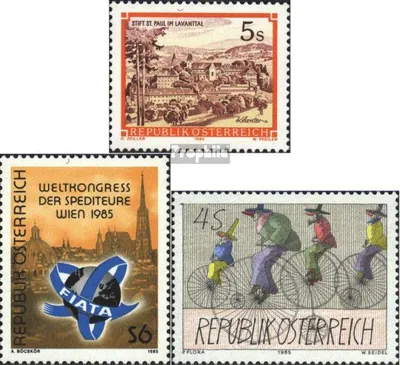 Produktbild von Briefmarken Österreich 1984 Mi 1827,1828,1829 (kompl.Ausg.) postfrisch Freimarken