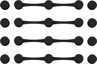 Produktbild von Magnetschnalle für Heißluftfritteuse, für Pergamentpapier, Schnalle aus lebensmittelechtem Silikon, hohe Temperaturbeständigkeit, Clips für Heißluftfritteusen-Einlagen zur Verhinderung von Papierverbrennungen