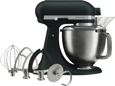 Obrázok produktu pre KitchenAid 5KSM50PKVEPP, Stojaci mixér, Modrozelená, Tlčenie, Miešanie, Whisking, 4,7 L, Pebbled Palm, Páka