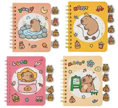 Zdjęcie produktu dla Notes z zakładkami Kapibara 1szt.mix