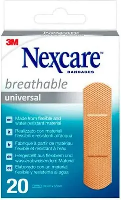 Immagine prodotto di Nexcare plastica 20 strisce 19x76mm