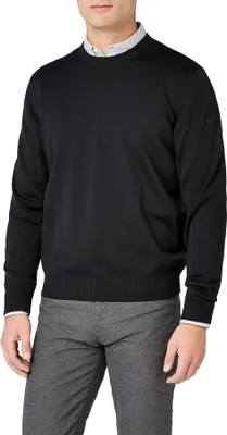 Produktbild von März Pullover Rundhals schwarz Wolle