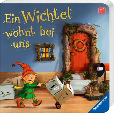 Image de Ravensburger Buch Pappbilderbuch Vorlesen Ein Wichtel wohnt bei uns 42139