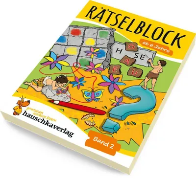 Obrázek produktu pro Rätselblock ab 6 Jahre - Band 2