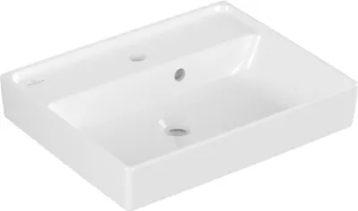 Produktbild von Villeroy & Boch Collaro Handwaschbecken 50 cm geschliffen mit Überlauf, 1 Hahnloch