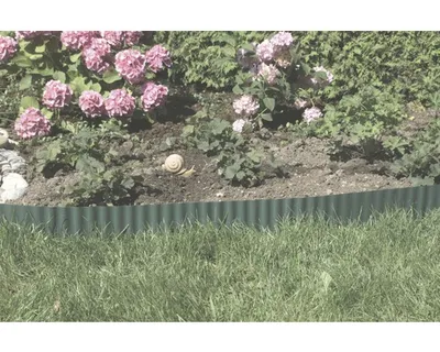 Obrázek produktu pro Plastový obrubník FloraSelf 20 cm x 9 m zelený