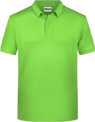 Produktbild von Men's Basic Polo Klassisches Poloshirt lime-green, Gr. 3XL