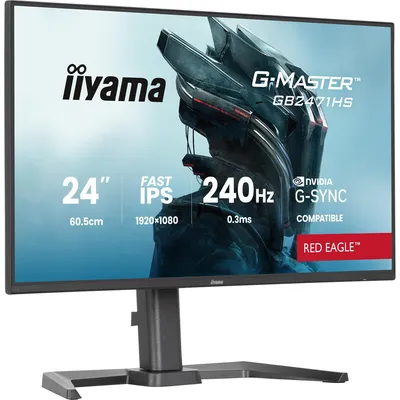 Zdjęcie produktu dla IIYAMA 60.5cm (24") GB2471HS-B1 16:9 2xHDMI+DP IPS black