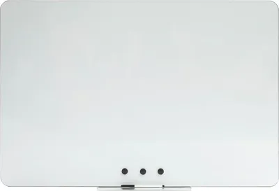 Obrázek produktu pro Bílá bezrámová magnetická tabule Qboard 200 x 97 cm