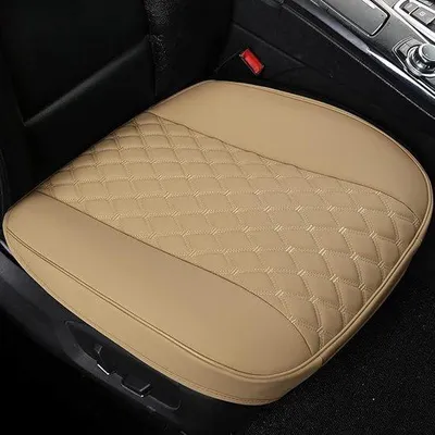 Produktbild von Famanu PolyurethanAutositzbezüge, mit Umwickelrand, Schutz für Vordersitz ohne Rückenlehne (W 54 x D 50 cm) - beige