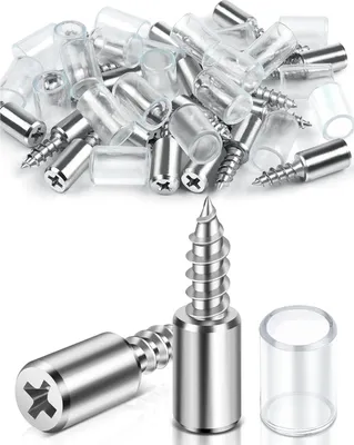 Produktbild von 60 Stück Regalbodenträger mit Gummischutz Selbstschneidende Bodenträger für Möbel Robuste Regalbodenhalter Einlegeboden Halter für Schränke