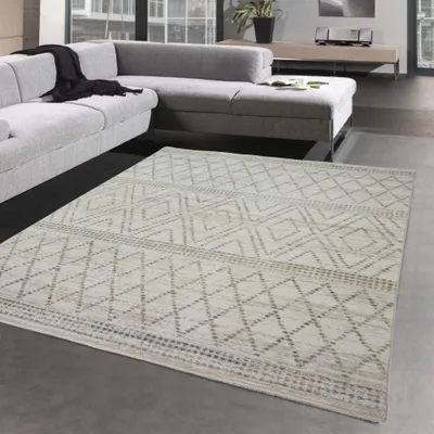 Produktbild von Landhausstil Teppich beliebt als Deko für den Flur Größe - 160x230 cm