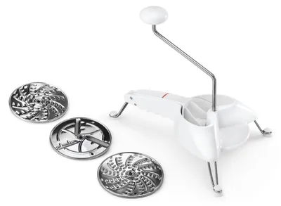 Produktbild von Julienne-Schneidevorrichtung mit 3 Aluminiumscheiben