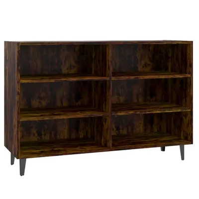 Image de Buffet Chêne fumé 103,5x35x70 cm Bois d'ingénierie