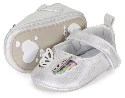Productafbeelding van Sterntaler Babyballerina, vlinderdesign, maat 17/18