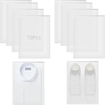 Image de Boîtes de rangement étanches pour le voyage - Lot de 10 - 40 x 30 cm