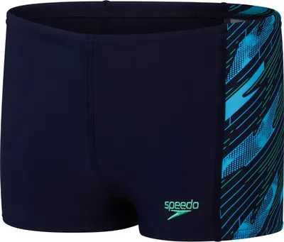 Produktbild von Speedo Hyperboom Badehose Jungen chlorbeständig, Farbe:Blau, Kinder Größen:176