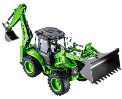 Obrázek produktu pro HUINA 22752 Rypadlo-nakladač RC 1:14, světla a zvuk, zelený