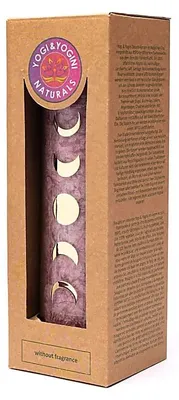 Image de Bougie Stéarine Phases de Lune Vieille Rose Non Parfumée - 21x6,5 Cm