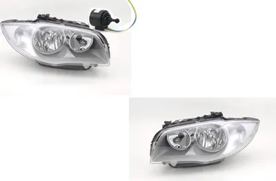 Obrázok produktu pre Johns, svetlomety vhodné pre BMW 1 E81 E87 04-07 H7 set ?avý pravý so servomotorom