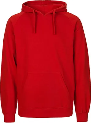 Produktbild von Neutral O63101 | Herren Hoodie / Kaputzenpulli / 100% Fairtrade-Baumwolle - Farbe: Red - Größe: S