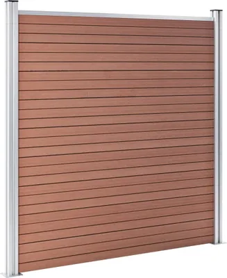 Obrázek produktu pro vidaXL Zahradní plot WPC 526x186 cm hnědý