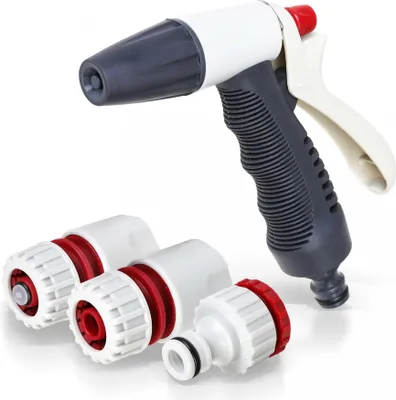 Produktbild von Spritzpistolenset 1/2 -4 tlg - RED LINE -