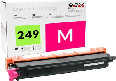 Produktbild von OBV Kompatibel, mit Chip 249 TN-249M Toner passend für Brother HL-L8230cdw HL-L8240cdw MFC-L8340cdw MFC-L8390cdw - magenta 4000 Seiten