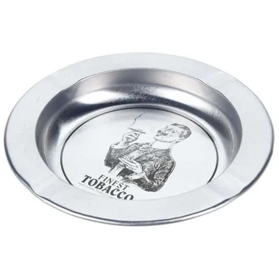 Produktbild von EXCELLENT HOUSEWARE Aschenbecher aus Metall 14 cm