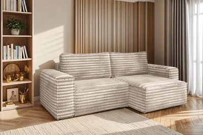 Produktbild von Kaiser Möbel Bohoo Ecksofa L-from Beige Rechts stoff Velo