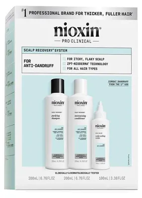Immagine prodotto di Nioxin | Scalp Recovery Kit - 200ml + 200ml + 100ml - contro la forfora - lenisce il cuoio capelluto