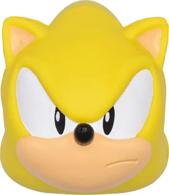 Produktbild von Sonic the Hedgehog Mega Squishme Anti-Stress-Figur Super Sonic 15 cm