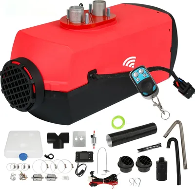 Obrázok produktu pre Eikuavons dieselový stojanový ohrievač 8 kW, 12 V, s LCD displejom a diaľkovým ovládaním, s nádržou 9 litrov, rozdeľovací ohrievač vzduchu pre automobily, karavany, nákladné vozidlá, obytné prívesy, na použitie v zime