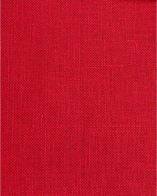 Produktbild von Zählstoff Permin Leinen Precut 28 ct. 076 Farbe 30 Rot, Handarbeitsstoff aus 100% Leinen für Stickerei 46x46 cm