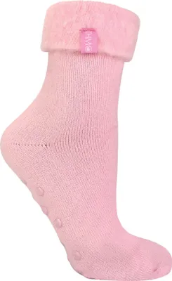Produktbild von Thermo Kuschelsocken Damen | Weich Flauschige Bettsocken Fleece mit ABS | THMO