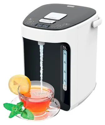 Produktbild von BEM TITAN 2.1 Thermopot 5L Wasserkocher, Heißwasserspender, Pumpkanne 5L Thermoskanne mit Temperatureinstellung Kindersicherung Warmhaltefunktion