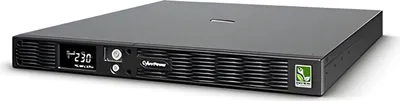 Obrázok produktu pre CyberPower PR1000ELCDRT1U Line-Interactive UPS 1000VA/800W Rack 1U, Pure Sine Wave, AVR, LCD, výstup (8) IEC, RJ45 Lan Protection, RS232, USB (HID) EPO, Expansion Port pre voliteľnú sieťovú komunikáciu