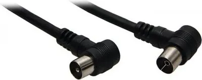 Produktbild von Goobay 11526 Gewinkeltes Antennenkabel ( Koax-Buchse 90°