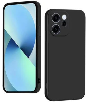 Immagine prodotto di Custodia per cellulare Oppo Reno 15 Pro Mini 5G in silicone e TPU, resistente agli urti, flessibile, nera