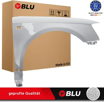Image de BLU Aile Compatible avec Audi A3 8P II-generation LX7W Droite Silber EisSilber | 2003-2008 | Avant | Peint| Prêt à Monter | Galvanisé