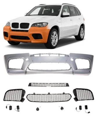 Produktbild von Frontstoßstange mit PDC und SRA passend für BMW X5 E70 2010-2013