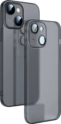 Produktbild von König Design Hülle kompatibel mit Apple iPhone 14 Plus Kunststoff Soft Handyhülle - Handy Case Schwarz