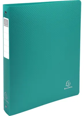 Image de Exacompta 10x Classeur 4 anneaux 30mm PP rigide 10/10e A4 Maxi Vert foncé 51393E