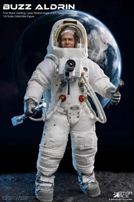 Produktbild von NASA Apollo 11 Actionfigur 1/6 Buzz Aldrin 30 cm