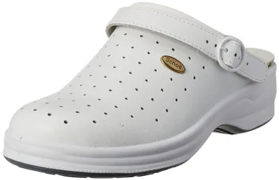 Produktbild von Scholl New Bonus, Uni, Erwachsener, Weiß, Einfarbig, Thermoplastische Polyurethane (TPU), Leder